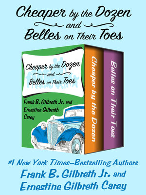 cover image of Cheaper by the Dozen and Belles on Their Toes
